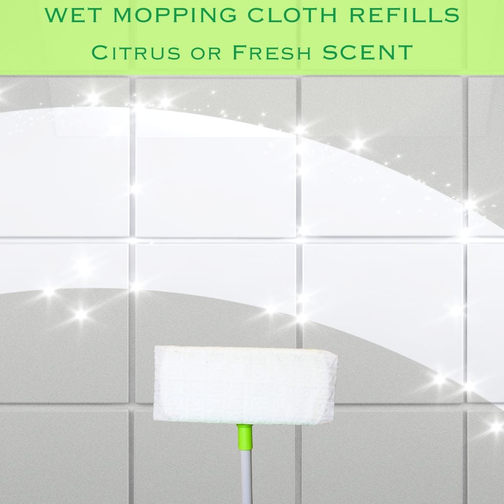 Wet Mopping Cloth Refills, 24 Pack (2 Options available)