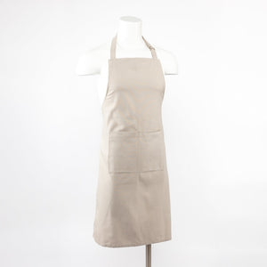 Premium Solid Belted Apron Taupe