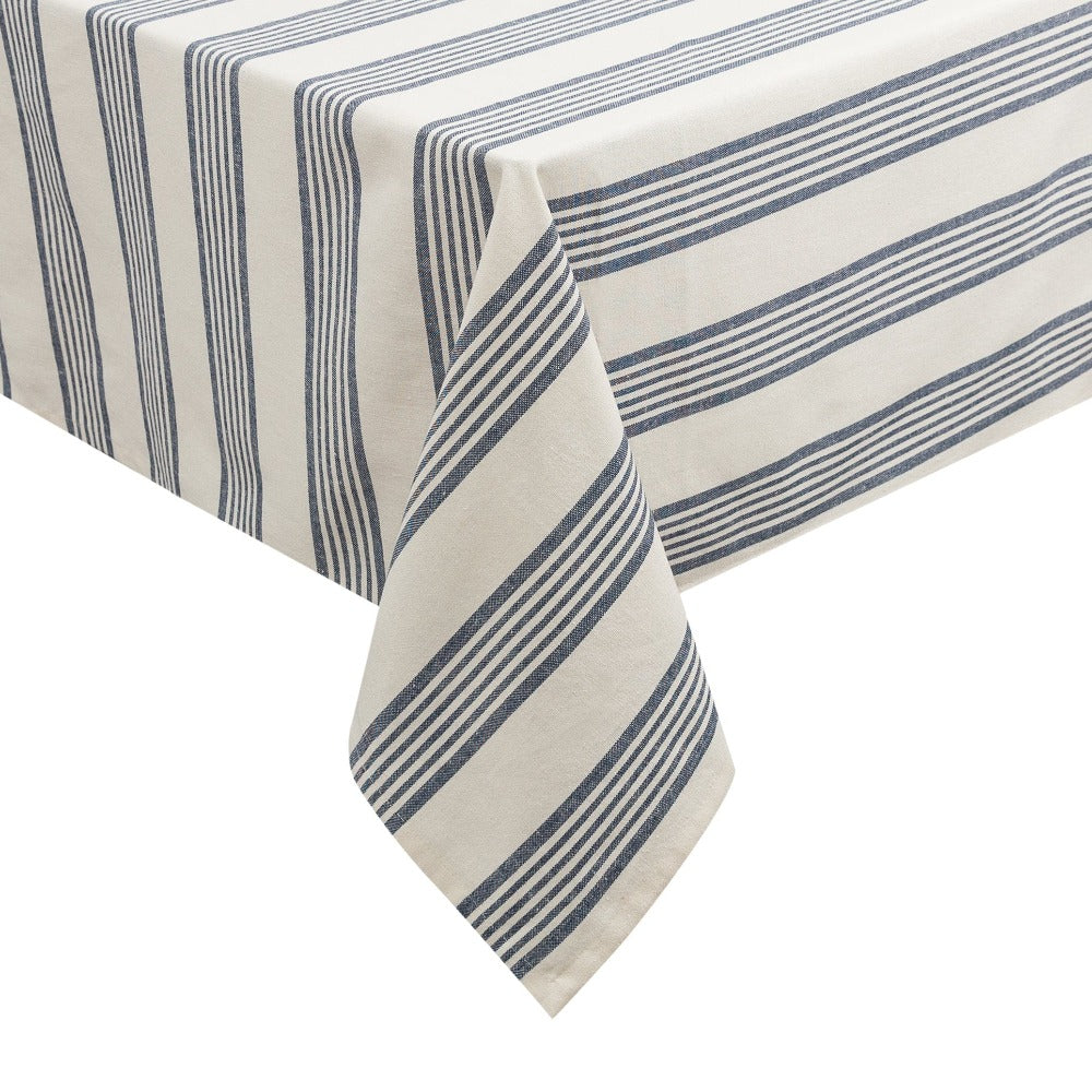 Urban Stripes Tablecloth Blue