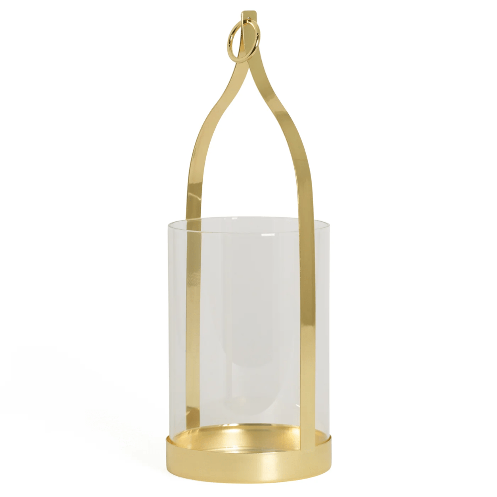 Arabesque Metal Hurricane Candle Holder