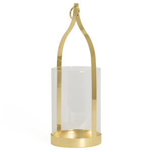 Arabesque Metal Hurricane Candle Holder