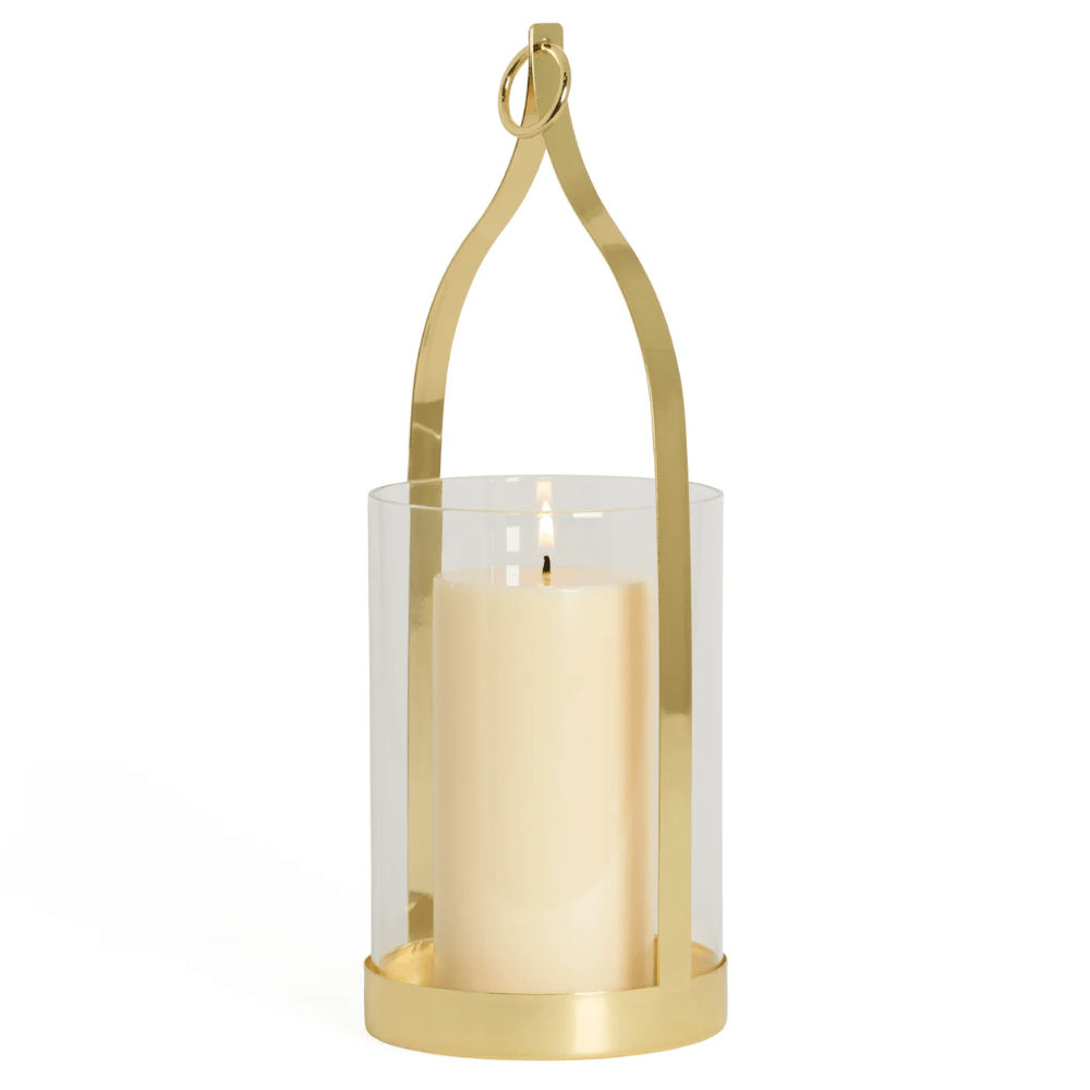 Arabesque Metal Hurricane Candle Holder