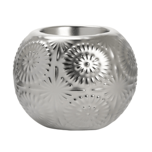 Clara Embossed Mandala Ceramic Tealight Holder