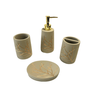 Atwood Branch Style Accessories Ensemble Including Liquid Soap Pump Lotion Dispenser, bath accessory