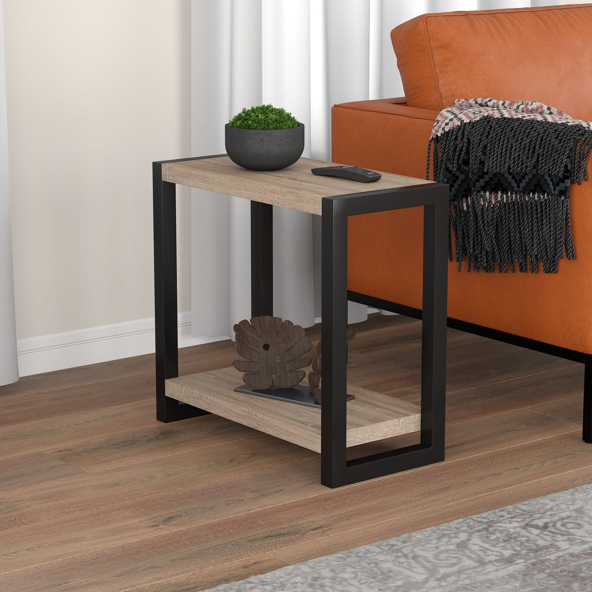 Accent Table with 1 Shelf