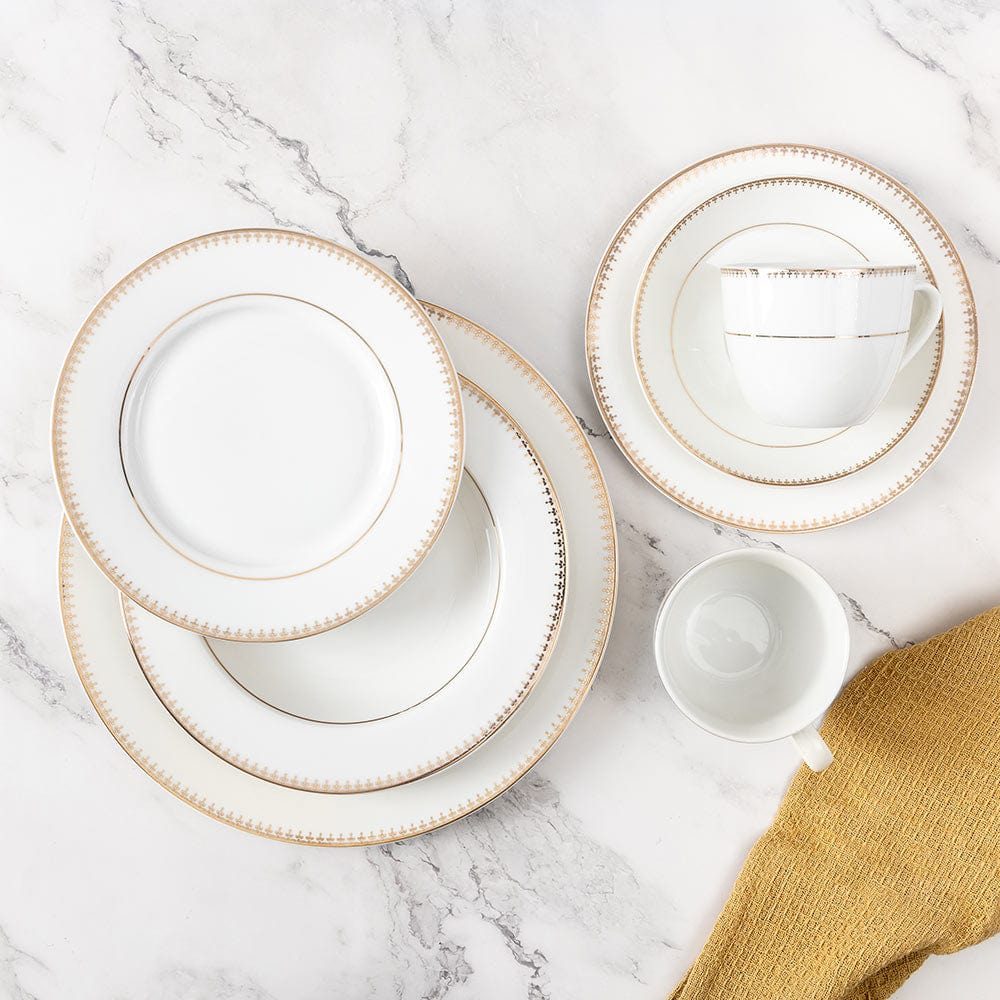 70 fashion royal bone china dinnerware set luxury relief gold