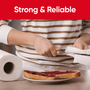 Tree Free Strong &amp; Absorbent Paper Towels, 150 Sheets per roll, 6 Rolls Per Package