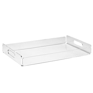 Lucite Acrylic 16.75 x 9.5&quot; Rectangle Tray