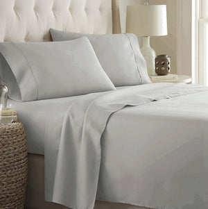 600 Thread Count Ultra Soft Deep Pocket 4 Pieces Sheet Set with 2 Pillowcases