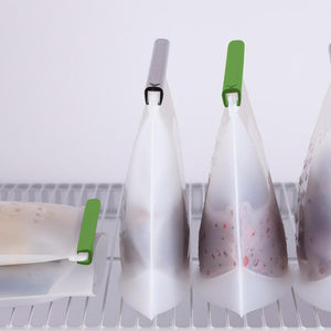 Silicone Reusable Food Zip Bags