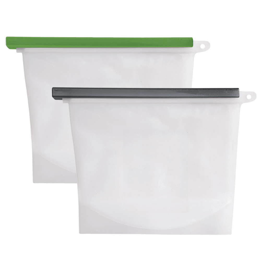 Silicone Reusable Food Zip Bags