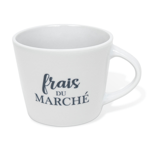 French Inspired Porcelain Mugs