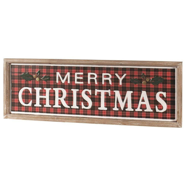 Merry Christmas Wooden Wall Sign - FLATO HOME